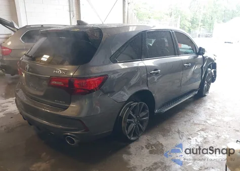 2019 Acura Mdx Tech A-Spec Pkgs из США, поврежденный, VIN 5J8YD4H0XKL025557